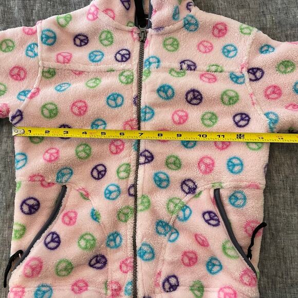 Rugged Bear Girls Fleece Zip Up Hoodie - Picture 10 of 10